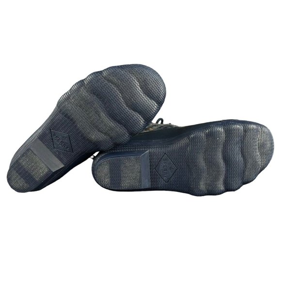 Sperry Syren Gulf Navy Plaid Wool Duck Boots Women's Sizes 6 - 6.5 M - Picture 9 of 9